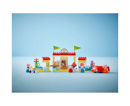 Конструктор LEGO DUPLO Peppa Pig Супермаркет Пеппи (10434), зображення 8 Конструктор LEGO DUPLO Peppa Pig Супермаркет Пеппи (10434), зображення 8
