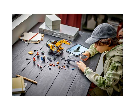 Конструктор LEGO City Желтый строительный экскаватор (60420), изображение 10