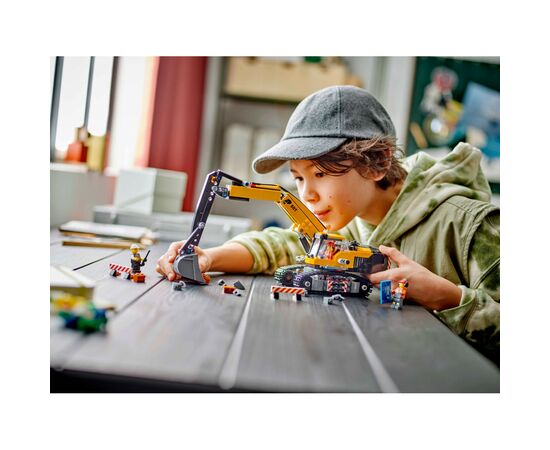 Конструктор LEGO City Желтый строительный экскаватор (60420), изображение 8
