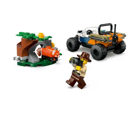 Конструктор LEGO City Квадроцикл для дослідження джунглів Місія Червоної панди (60424), зображення 3 Конструктор LEGO City Квадроцикл для дослідження джунглів Місія Червоної панди (60424), зображення 3
