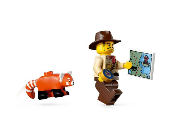 Конструктор LEGO City Квадроцикл для дослідження джунглів Місія Червоної панди (60424), зображення 5 Конструктор LEGO City Квадроцикл для дослідження джунглів Місія Червоної панди (60424), зображення 5