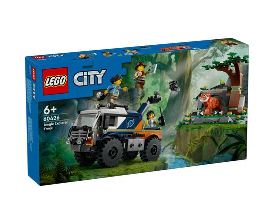 Конструктор LEGO City Внедорожник для исследования джунглей (60426)