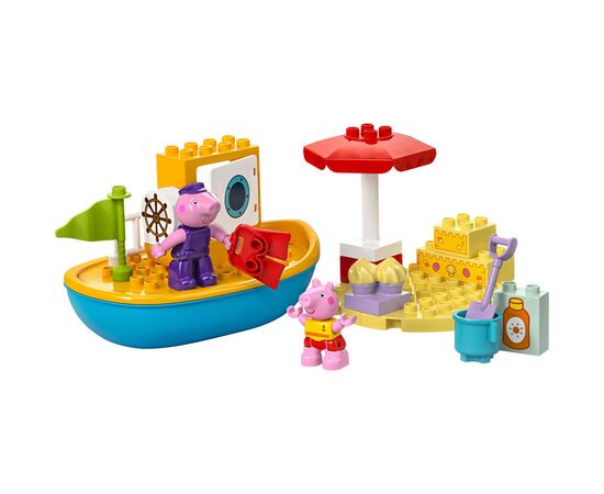 Конструктор LEGO DUPLO Peppa Pig Морская прогулка Пеппы на лодке (10432), изображение 2 Конструктор LEGO DUPLO Peppa Pig Морская прогулка Пеппы на лодке (10432), изображение 2