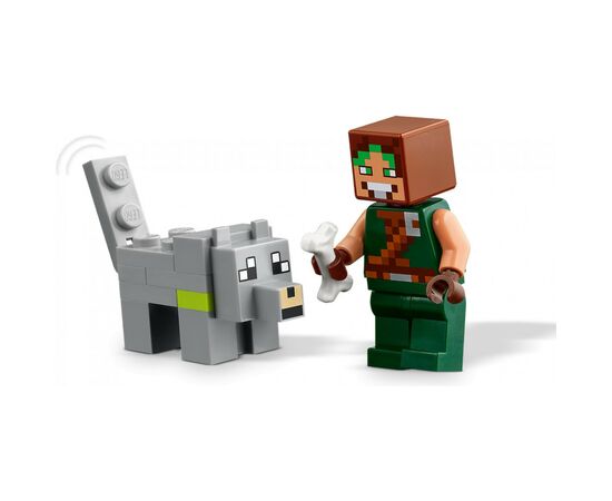Конструктор LEGO Minecraft Волк из Цитадели (21261), изображение 6 Конструктор LEGO Minecraft Волк из Цитадели (21261), изображение 6