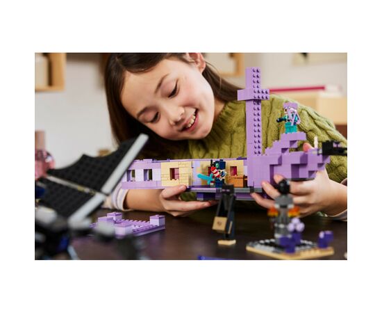 Конструктор LEGO Minecraft Дракон Енду і Корабель Краю (21264), зображення 10 Конструктор LEGO Minecraft Дракон Енду і Корабель Краю (21264), зображення 10