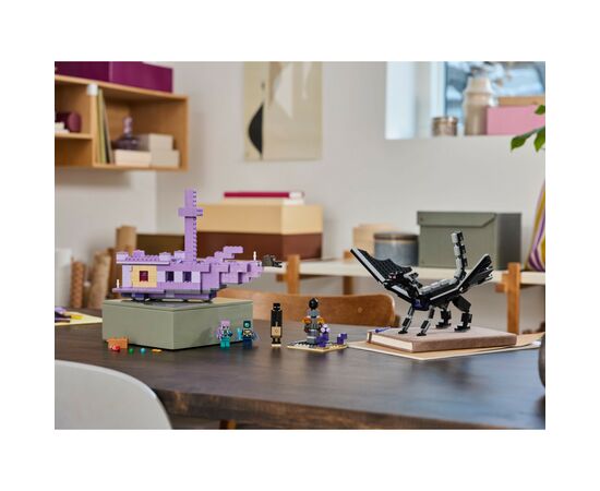 Конструктор LEGO Minecraft Дракон Енду і Корабель Краю (21264), зображення 12 Конструктор LEGO Minecraft Дракон Енду і Корабель Краю (21264), зображення 12