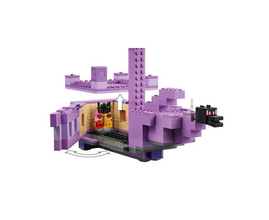 Конструктор LEGO Minecraft Дракон Енду і Корабель Краю (21264), зображення 3 Конструктор LEGO Minecraft Дракон Енду і Корабель Краю (21264), зображення 3