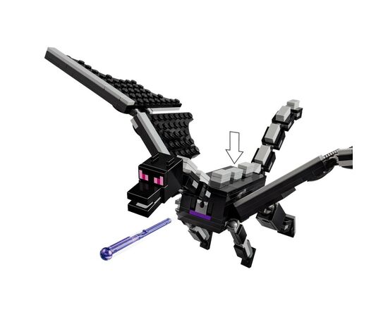 Конструктор LEGO Minecraft Дракон Енду і Корабель Краю (21264), зображення 4 Конструктор LEGO Minecraft Дракон Енду і Корабель Краю (21264), зображення 4