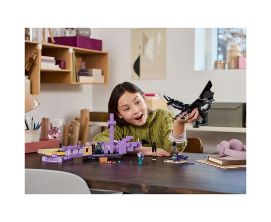 Конструктор LEGO Minecraft Дракон Енду і Корабель Краю (21264), зображення 9 Конструктор LEGO Minecraft Дракон Енду і Корабель Краю (21264), зображення 9