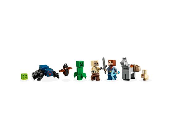 Конструктор LEGO Minecraft Заброшенная шахта в бесплодных землях (21263), изображение 7 Конструктор LEGO Minecraft Заброшенная шахта в бесплодных землях (21263), изображение 7
