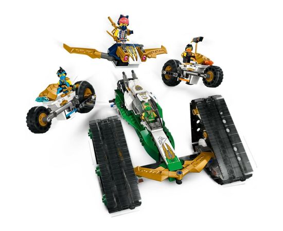 Конструктор LEGO Ninjago Комби-автомобиль команды ниндзя (71820), изображение 5 Конструктор LEGO Ninjago Комби-автомобиль команды ниндзя (71820), изображение 5