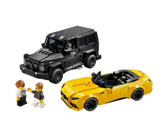 Конструктор LEGO Speed Champions Mercedes-AMG G 63 и Mercedes-AMG SL 63 (76924), изображение 2 Конструктор LEGO Speed Champions Mercedes-AMG G 63 и Mercedes-AMG SL 63 (76924), изображение 2
