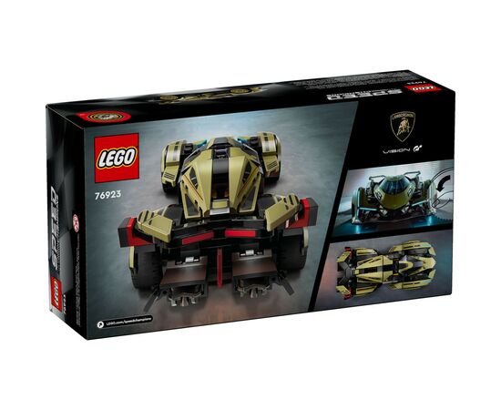 Конструктор LEGO Speed Champions Суперкар Lamborghini Lambo V12 Vision GT (76923), изображение 8 Конструктор LEGO Speed Champions Суперкар Lamborghini Lambo V12 Vision GT (76923), изображение 8