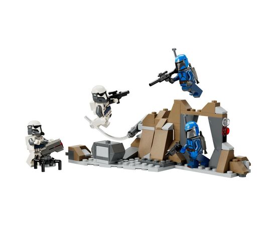 Конструктор LEGO Star Wars Боевой комплект Засада на Мандалоре (75373), изображение 2 Конструктор LEGO Star Wars Боевой комплект Засада на Мандалоре (75373), изображение 2