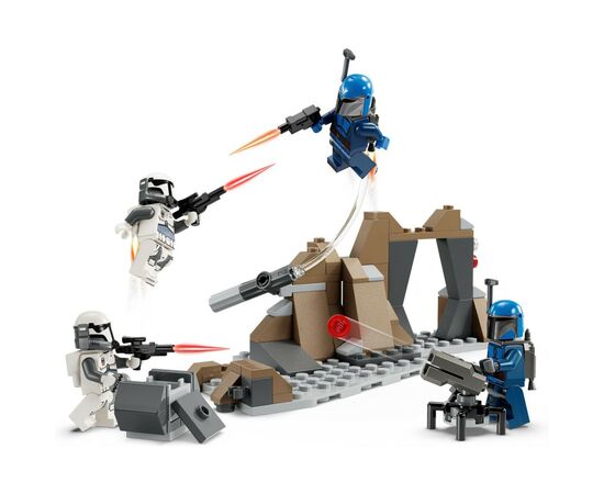Конструктор LEGO Star Wars Боевой комплект Засада на Мандалоре (75373), изображение 3 Конструктор LEGO Star Wars Боевой комплект Засада на Мандалоре (75373), изображение 3