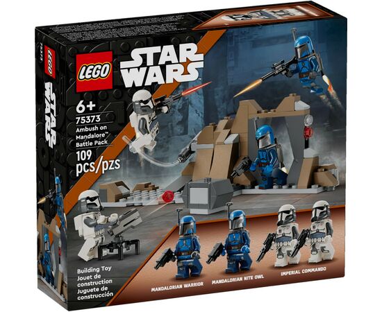 Конструктор LEGO Star Wars Боевой комплект Засада на Мандалоре (75373)