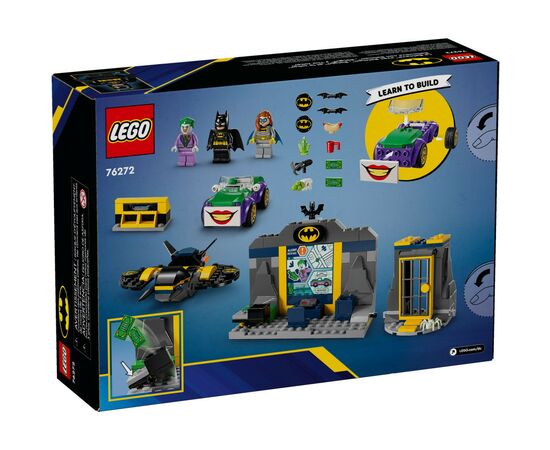 Конструктор LEGO Super Heroes Пещера Бэтмена с Бэтменом, Бэтгёрлом и Джокером (76272), изображение 6