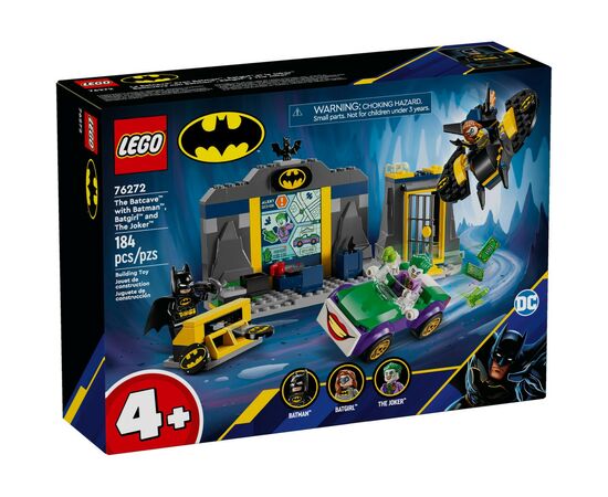 Конструктор LEGO Super Heroes Пещера Бэтмена с Бэтменом, Бэтгёрлом и Джокером (76272)