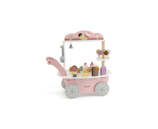 Ігровий набір Viga Toys PolarB дерев'яний Магазин морозива на колесах (44054)