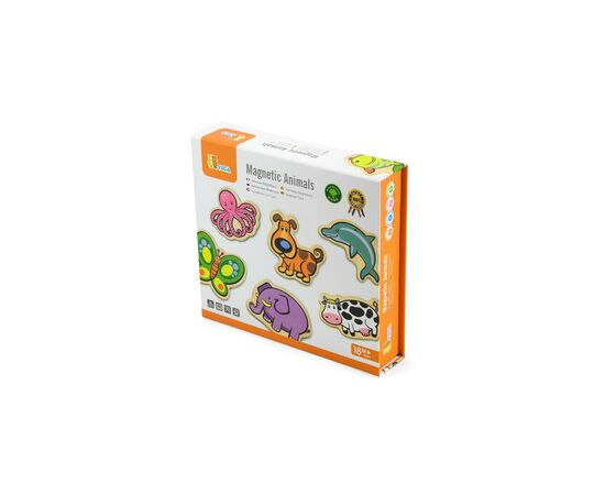 Игровой набор Viga Toys Набор магнитов Зверята 20 шт (58923N), изображение 2 Игровой набор Viga Toys Набор магнитов Зверята 20 шт (58923N), изображение 2