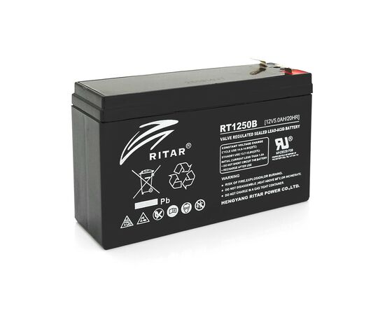 Батарея к ИБП Ritar AGM RT1250B, 12V-5Ah (RT1250B)