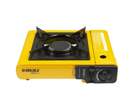 Портативна газова плитка Sigma Ceramic (2903401), зображення 2 Портативна газова плитка Sigma Ceramic (2903401), зображення 2