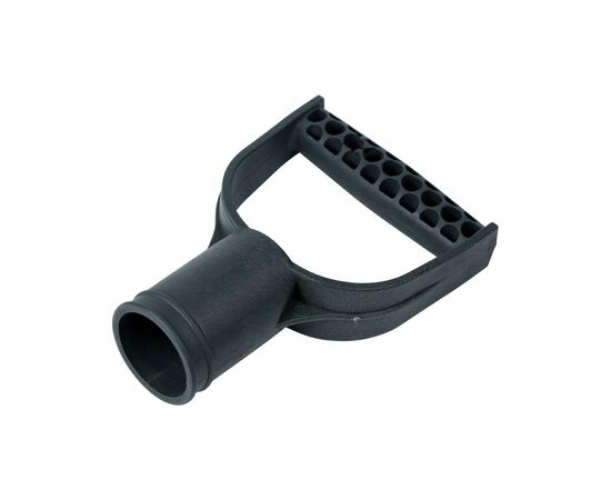 Лопата Grad для снега пластиковая с алюминиевой планкой 435x470x10мм чёрная (5049415), изображение 3