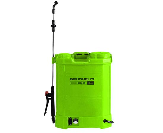 Обприскувач Grunhelm GHS-12, (8АН/12V, 2-4бар, 12л) (133783)