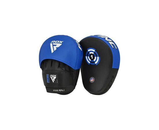 Лапи боксерські RDX T1 Curved Blue/Black (FPR-T1UB)