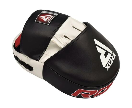 Лапы боксерские RDX T1 Curved White/Black (FPR-T1W), изображение 3