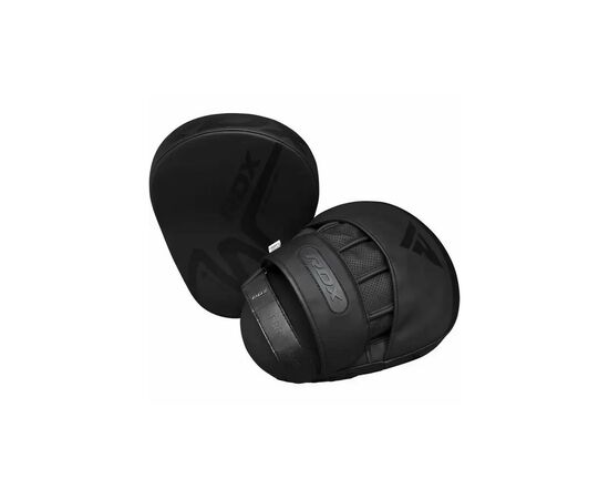 Лапы боксерские RDX T15 Noir Matte Black (FPR-T15MB), изображение 2 Лапы боксерские RDX T15 Noir Matte Black (FPR-T15MB), изображение 2