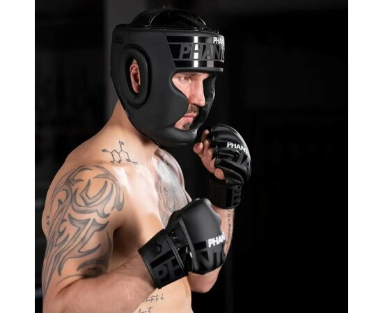 Перчатки для MMA Phantom Apex Black S/M (PHMMAG2023-SM), изображение 5 Перчатки для MMA Phantom Apex Black S/M (PHMMAG2023-SM), изображение 5
