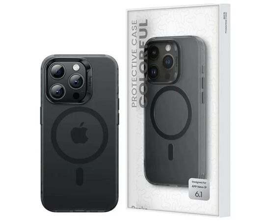 Чехол для мобильного телефона Benks MagClap Lucid Armor Protective Black for iPhone 15 Pro (1248529), изображение 3 Чехол для мобильного телефона Benks MagClap Lucid Armor Protective Black for iPhone 15 Pro (1248529), изображение 3