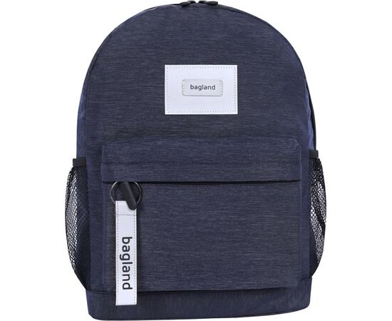 Рюкзак шкільний Bagland Молодіжний меланж Джинс 17 л (00533692) (657015073)