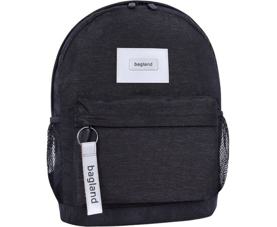 Рюкзак школьный Bagland Молодежный меланж Черный 17 л (00533692) (6570111)