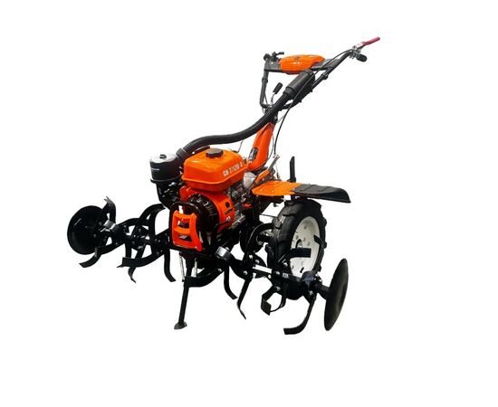 Мотоблок GTM GH-7/120-4; 7к.с., ширина 60/100/120см, передач 3вперед/1назад, колеса 10" (GH-7/120-4)