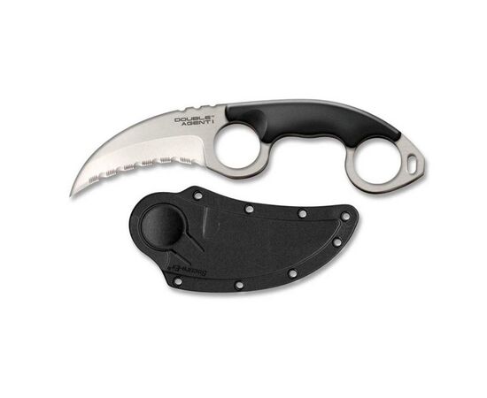 Нож Cold Steel Double Agent I, cеррейтор, блистер (39FKSZ), изображение 2 Нож Cold Steel Double Agent I, cеррейтор, блистер (39FKSZ), изображение 2