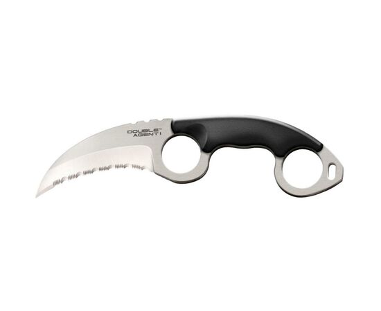 Нож Cold Steel Double Agent I, cеррейтор, блистер (39FKSZ)