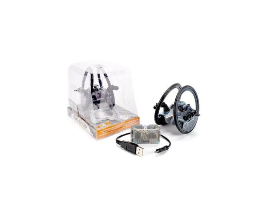 Интерактивная игрушка Hexbug Нано-робот Battle Ring Racer на ИК управлении черный (409-5649_black), изображение 2 Интерактивная игрушка Hexbug Нано-робот Battle Ring Racer на ИК управлении черный (409-5649_black), изображение 2