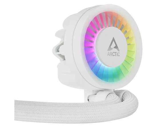 Система жидкостного охлаждения Arctic Liquid Freezer III - 360 A-RGB White (ACFRE00152A), изображение 4 Система жидкостного охлаждения Arctic Liquid Freezer III - 360 A-RGB White (ACFRE00152A), изображение 4