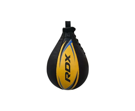 Груша боксерская RDX 2Y Boxing Speed Ball Leather Multi Yellow/Blue (2SBL-S2YU), изображение 3 Груша боксерская RDX 2Y Boxing Speed Ball Leather Multi Yellow/Blue (2SBL-S2YU), изображение 3