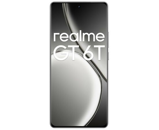 Мобильный телефон realme GT 6T 12/256GB Fluid Silver, изображение 2 Мобильный телефон realme GT 6T 12/256GB Fluid Silver, изображение 2
