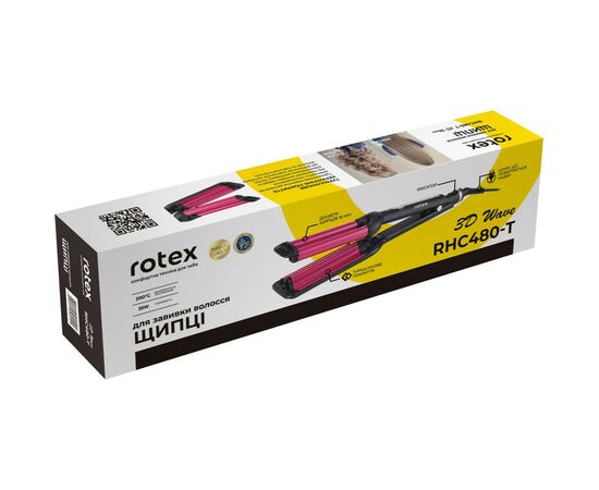 Плойка Rotex RHC480-T 3D Wave, изображение 9 Плойка Rotex RHC480-T 3D Wave, изображение 9