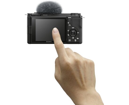 Цифровой фотоаппарат Sony Alpha ZV-E10 body black (ZVE10B.CEC), изображение 12 Цифровой фотоаппарат Sony Alpha ZV-E10 body black (ZVE10B.CEC), изображение 12