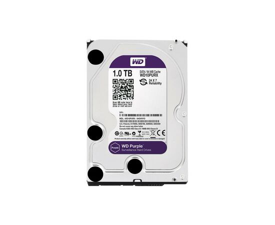 Жесткий диск WD 3.5" 1TB (WD10PURX), изображение 2 Жесткий диск WD 3.5" 1TB (WD10PURX), изображение 2