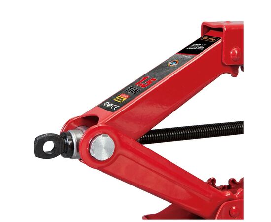 Домкрат GTM механический ромбовидный 1,5т (95-390мм) (T10152-GS+S05+H07), изображение 2 Домкрат GTM механический ромбовидный 1,5т (95-390мм) (T10152-GS+S05+H07), изображение 2