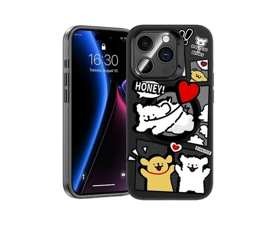 Чехол для мобильного телефона Benks Honey Puppies MagSafe for iPhone 15 Pro Max (1248546)