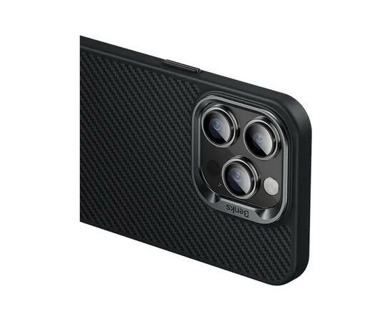 Чехол для мобильного телефона Benks MagClap ArmorPro Case Black for iPhone 14 Pro (1276192), изображение 4