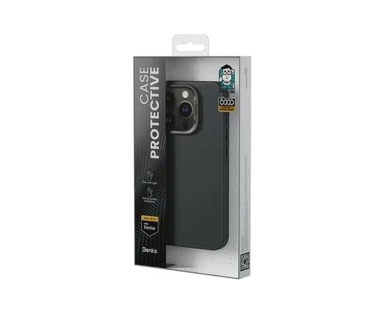 Чехол для мобильного телефона Benks MagClap ArmorPro Case Black for iPhone 15 Pro Max (1248537), изображение 3 Чехол для мобильного телефона Benks MagClap ArmorPro Case Black for iPhone 15 Pro Max (1248537), изображение 3