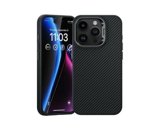 Чехол для мобильного телефона Benks MagClap ArmorPro Case Black for iPhone 15 Pro Max (1248537)